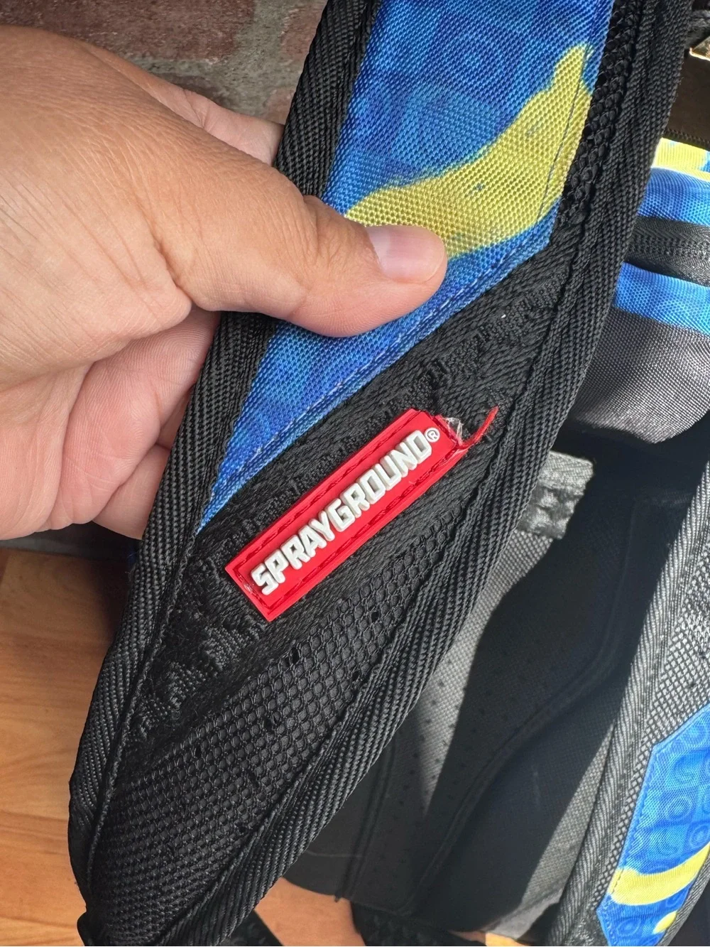 Sprayground Minion Banana Mayhem DLXR Backpack